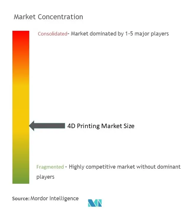 4D Printing Market Concentration